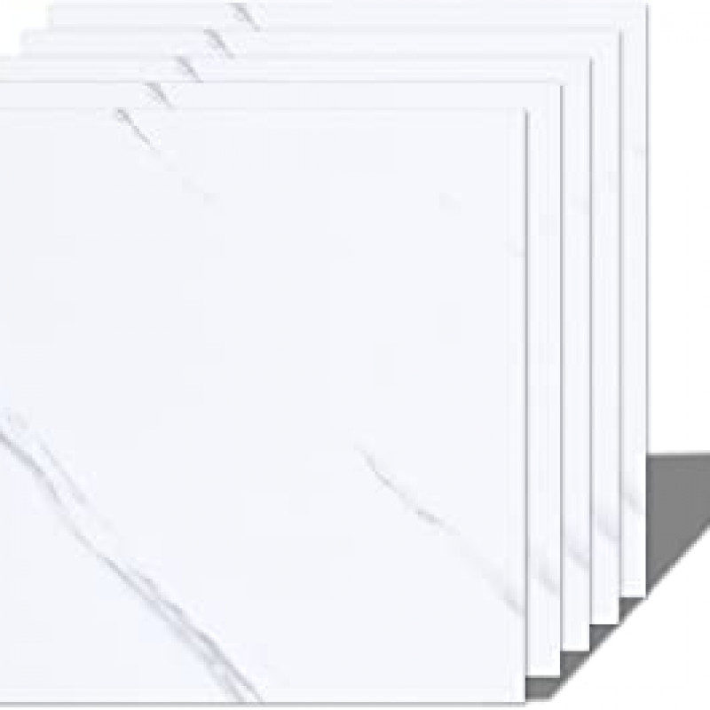 Vnicstick 20PACK Flooring Tiles Self Adhesive Waterproof Floor Vinyl Stickers Tiles Decorative for Bedroom Bathroom