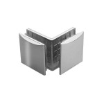 Godrej Stainless Steel Kurve Glass To Glass Clip 5769