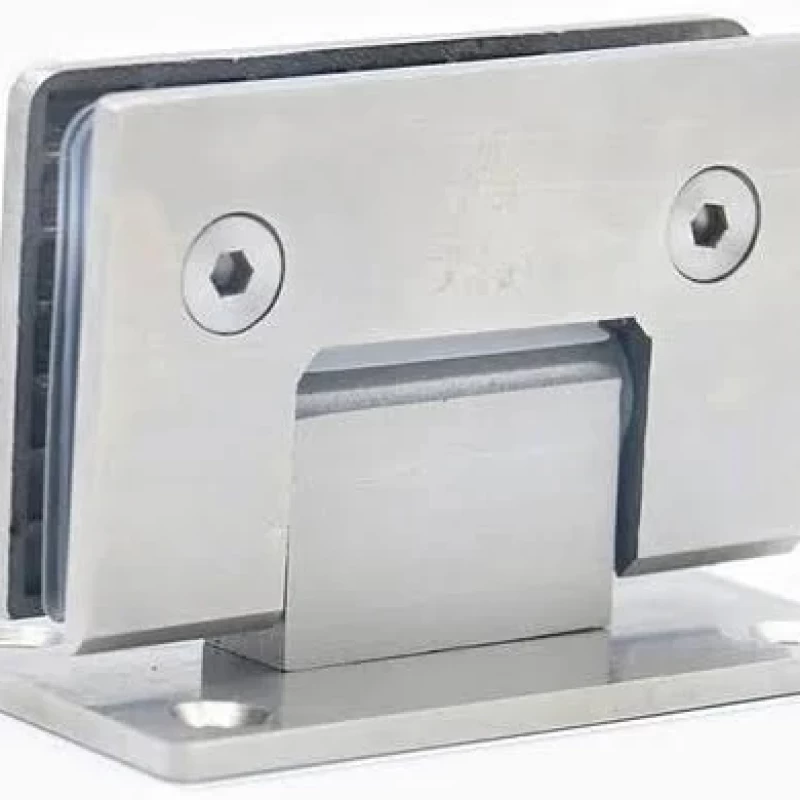 High Quality NED-4913 90 Degree Open 304 Stainless Steel Wall Mount Glass Shower Door Hinge For Home Bathroom Furniture