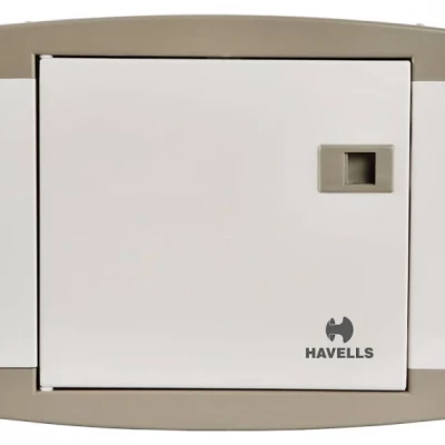 Havells 8 Way Double Door Distribution Board DHDPSHODRW08