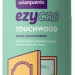 Asian Paints ezyCR8 Touchwood Wood Coating Spray, Gloss - 400ml Wood Varnish  (Lacquer 400 ml)